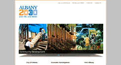 Desktop Screenshot of albany2030.org